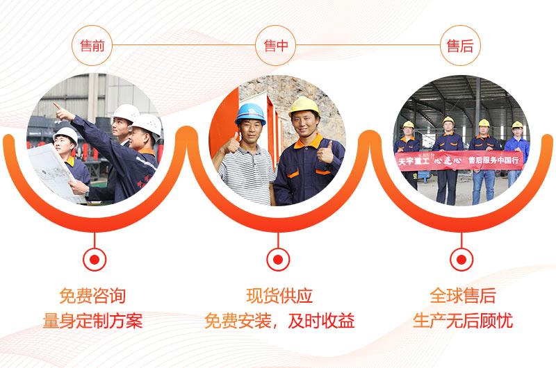購機選天宇重工服務全面
