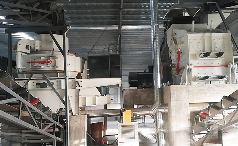 封閉式制砂生產線