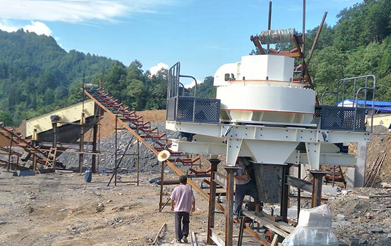 環保型制砂機粉塵污染少