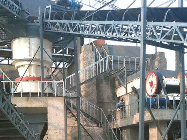 安山巖制砂機